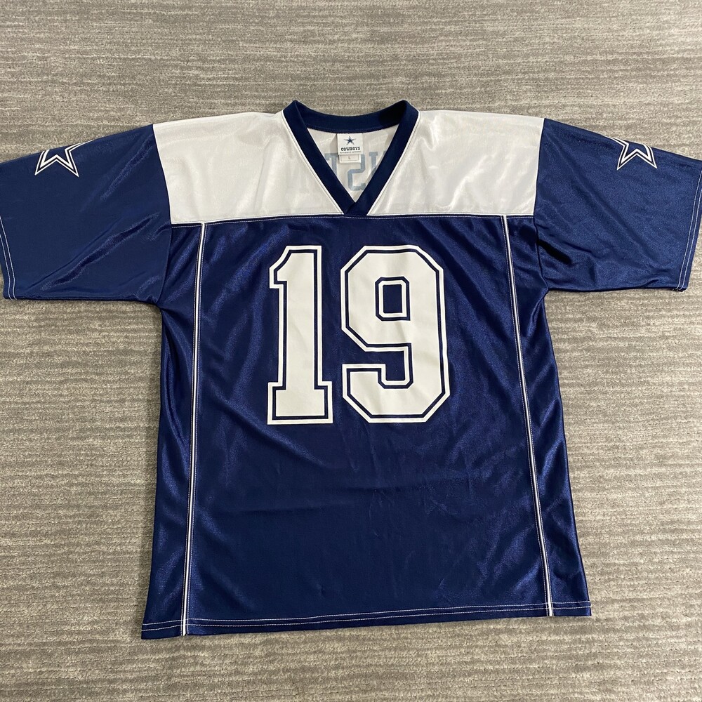 Dallas Cowboys Jersey Mens Large NFL Football Austin 19 Authentic Apparel
